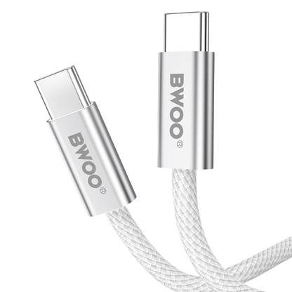 Kabel "BWOO" USB-C v USB-C B, 240W – Bela