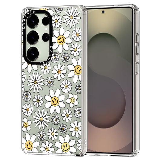 MOSNOVO-ovitek-za-Samsung-Galaxy-S25-Ultra-Happy-Daisies:MOSNOVO ovitek za Samsung Galaxy S25 Ultra - Happy Daisies