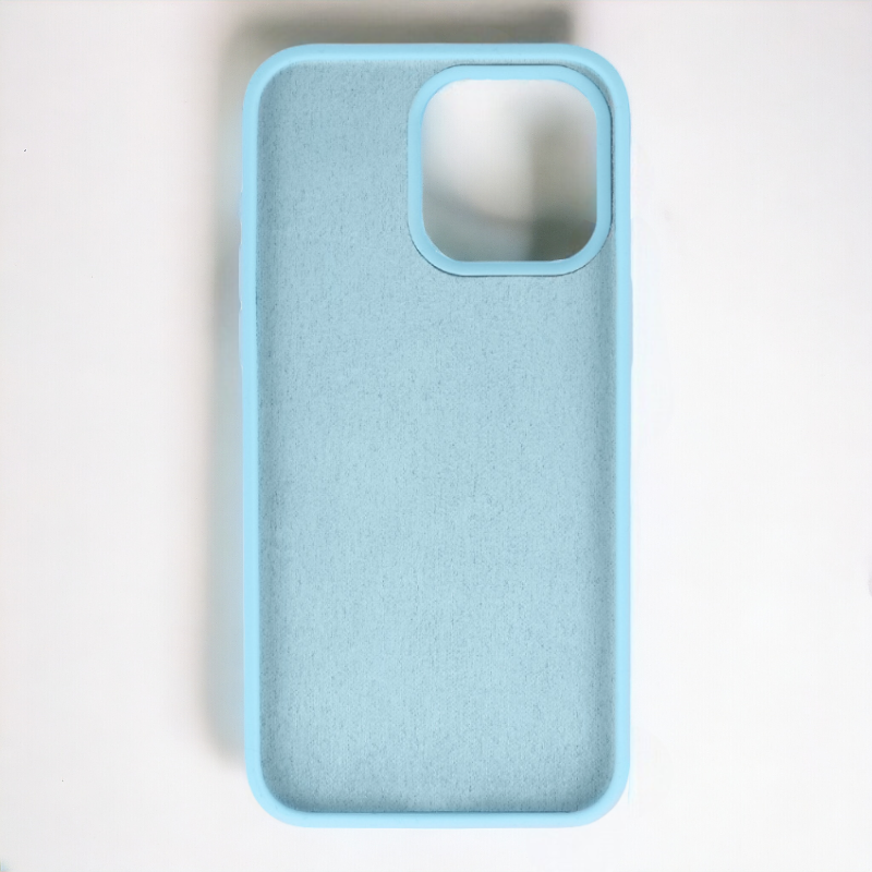 Silikonski ovitek "Soft Lite" za iPhone 15 Pro – Infostyle – Modra / Silikon
