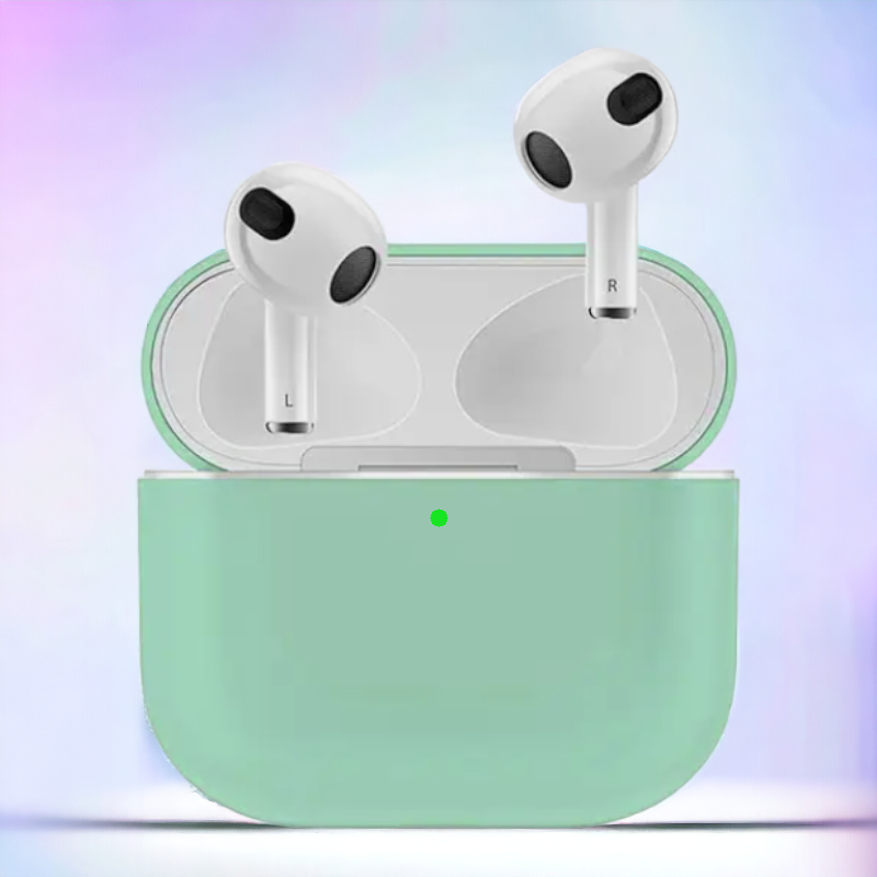 Silikonski ovitek za slušalke AirPods Pro 2 – Beline – Rdeča