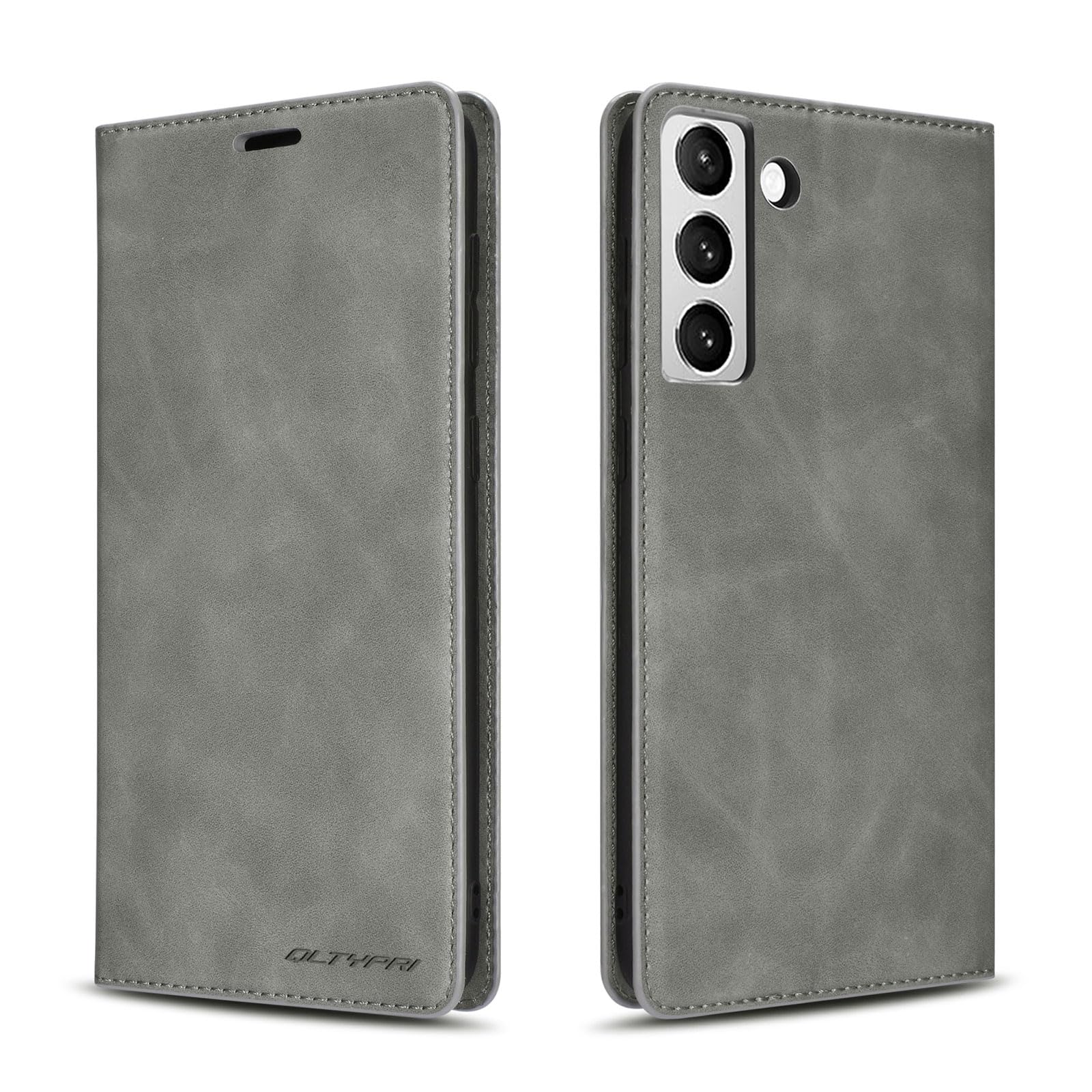 QLTYPRI preklopni ovitek za Samsung Galaxy S23 Plus siva