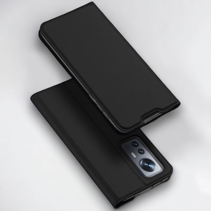 Premium preklopna torbica "SKIN Pro" za Xiaomi Mi 11 Pro – Dux Ducis – Temno modra / Umetno usnje + TPU silikon