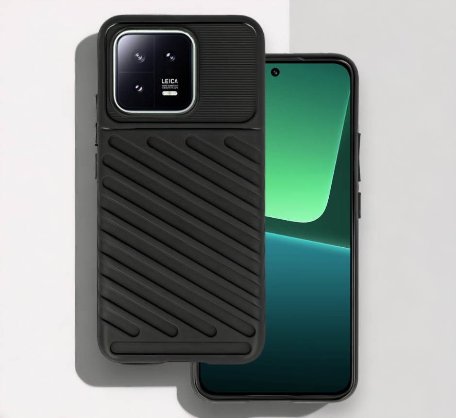 Ovitek "Thunder" za Xiaomi Mi 13 - Črna – Infostyle – Črna / TPU silikon