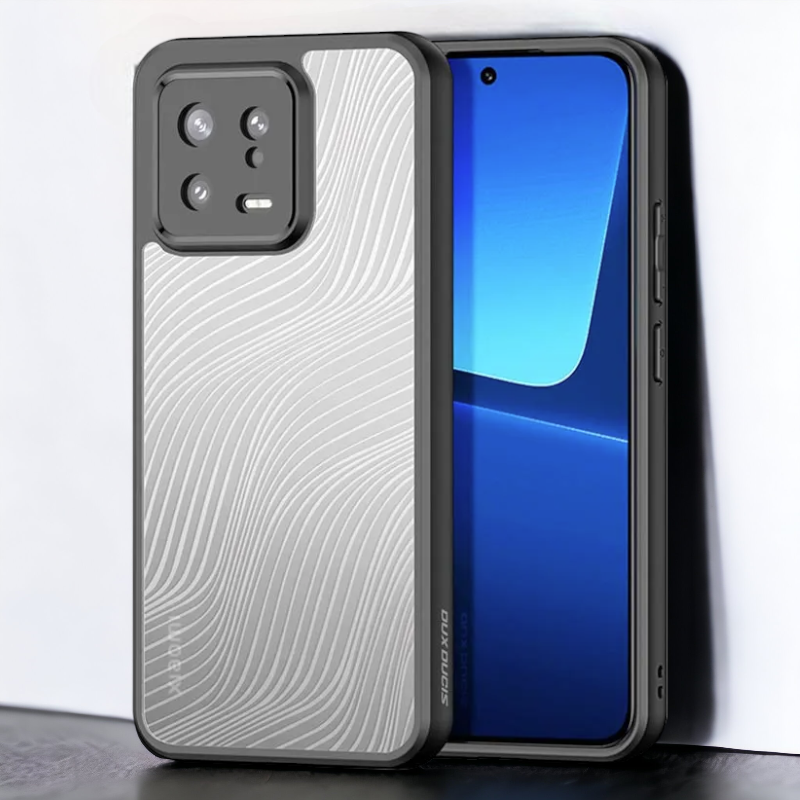 Ovitek "Aimo" za Xiaomi Mi 13 – Dux Ducis – Črna / PC + TPU silikon