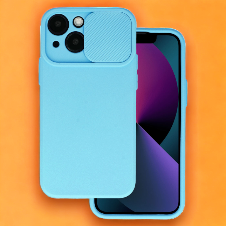 Silikonski ovitek "Camshield Soft" za iPhone 13 – Infostyle