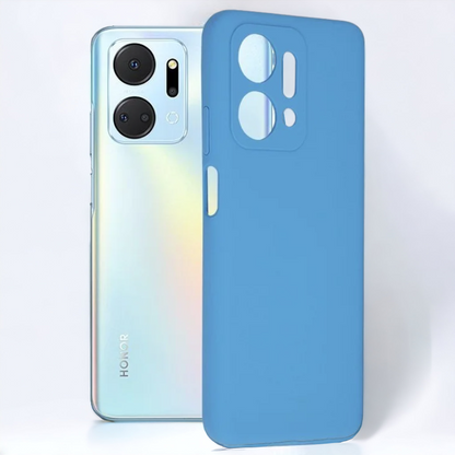 Silikonski ovitek "Soft Edge" za Honor X7a – Techsuit – Temno zelena / TPU silikon