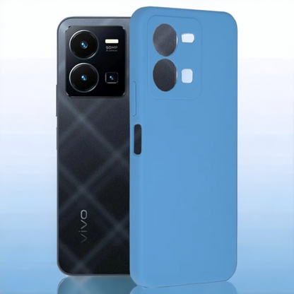 Silikonski ovitek "Soft Edge" za Vivo Y35 – Techsuit – Temno zelena / TPU silikon