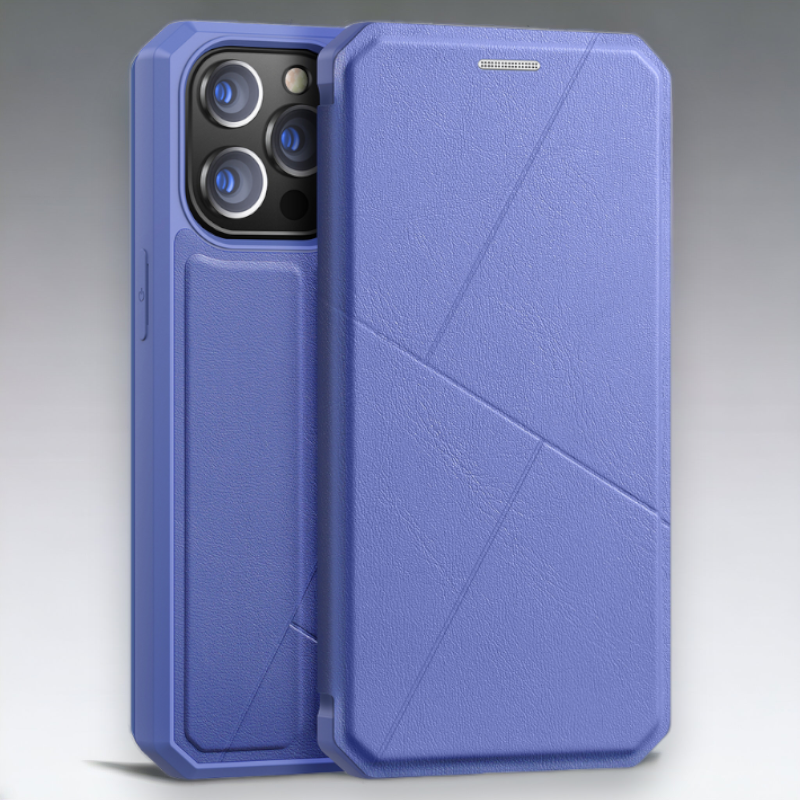 Premium preklopna torbica "SKIN X" za Samsung Galaxy A33 5G – Dux Ducis – Črna / Umetno usnje + TPU silikon