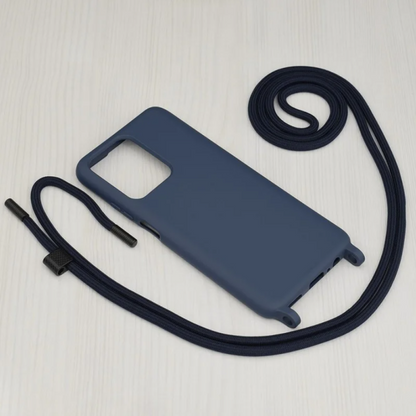 Silikonski ovitek "Crossbody Lanyard" za Honor X7a – Techsuit