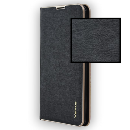 Preklopna torbica "Vennus - chic" za Xiaomi Mi 10T Lite – Siva / Ekološko usnje + TPU silikon