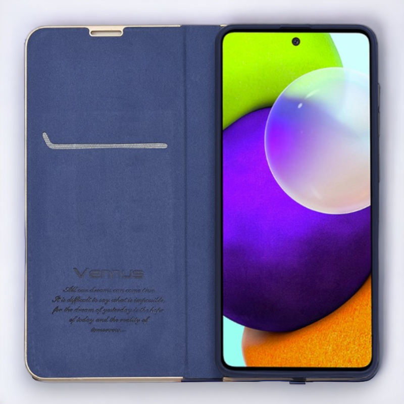 Preklopna torbica "Vennus - chic" za Xiaomi Mi 11T – Rdeča / Ekološko usnje + TPU silikon