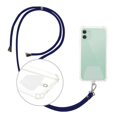 Univerzalni trak za mobilni telefon, temno modra – Infostyle – Modra