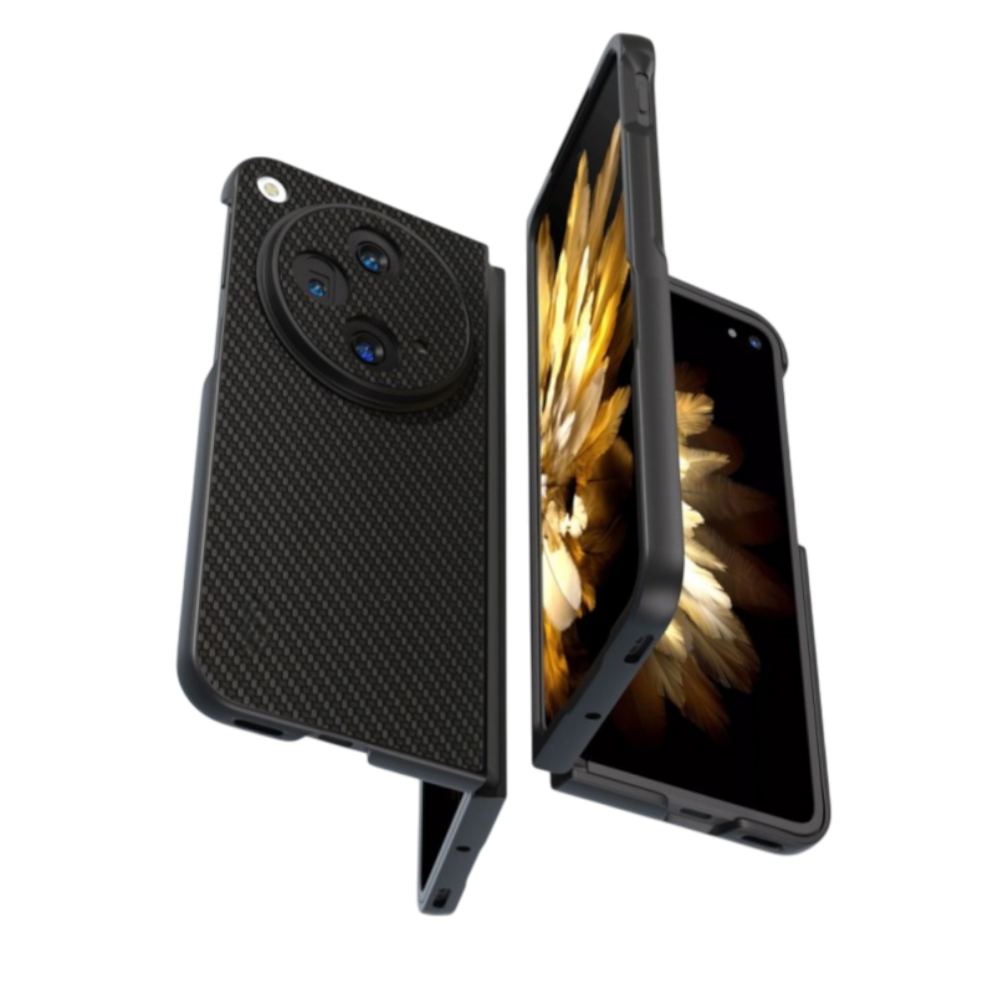 Ovitek "GIOPUEY" za OnePlus Open, črna