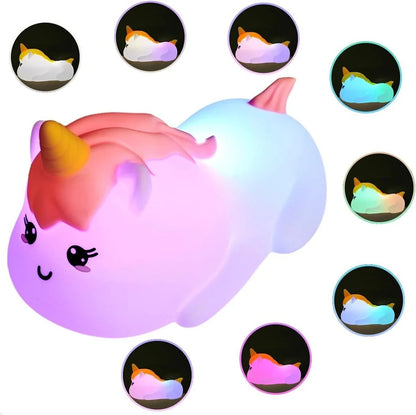 LED nočna lučka "Unicorn" - 14 luči – Infostyle