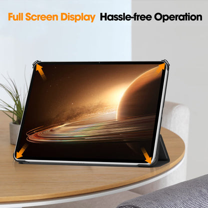 Maska za OPPO Pad 2 (2023) 11.61″ – tanka preklopna futrola sa stalkom, crna