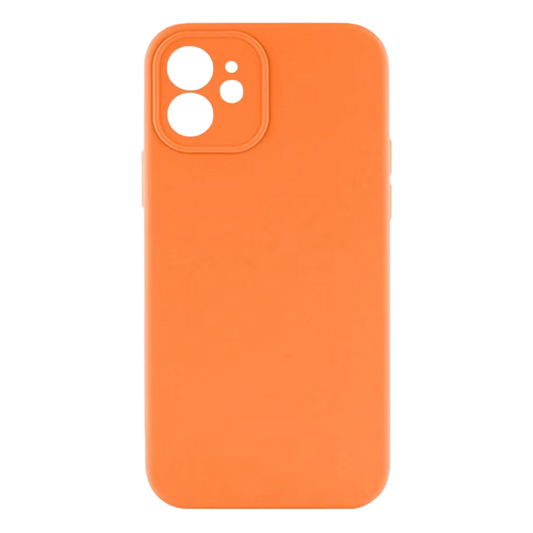 Ovitek Orange za iPhone 12 Mini v elegantni oranžni barvi z zaščito pred udarci in praskami
