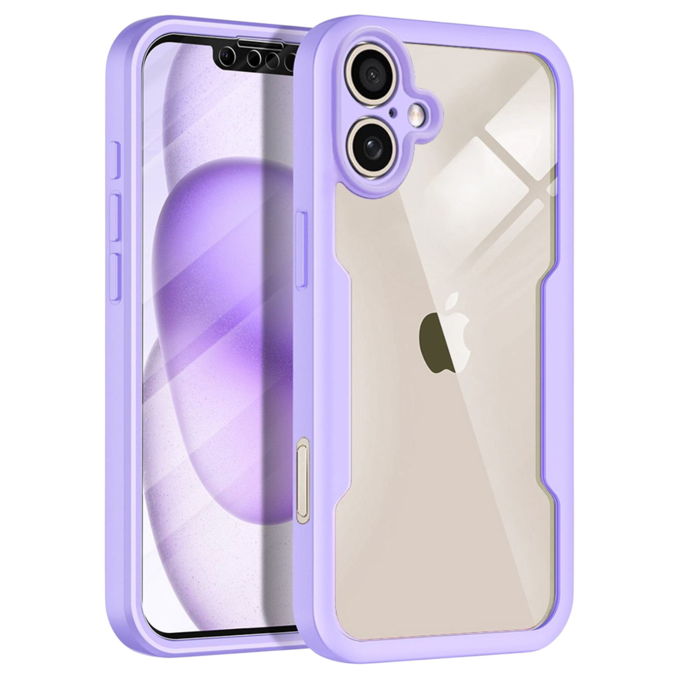 360 zaščitni ovitek za Xiaomi Redmi 10 vijolična – full body etui