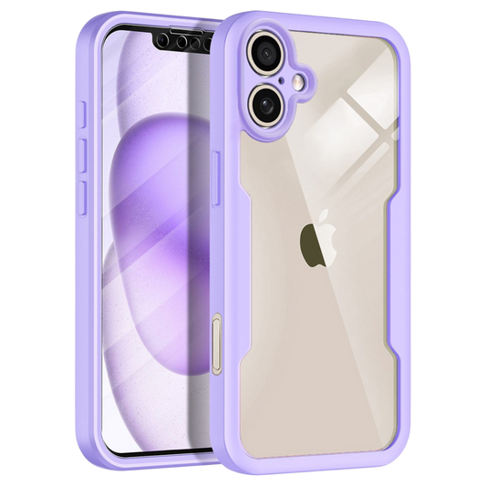 360 zaščitni ovitek za Xiaomi Redmi 10 vijolična – full body etui