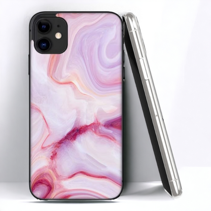 Silikonski ovitek "Marble 2" za iPhone 14 – Infostyle