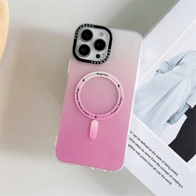 Silikonski ovitek "Magnetic" s tehnologijo MagSafe za iPhone 14 Pro – Infostyle – Vijolična / PC + TPU silikon