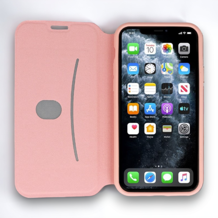 Preklopna torbica "Wallet Lite" za Xiaomi Redmi 9 – Vennus – Pastelno vijolična / Umetno usnje + TPU silikon