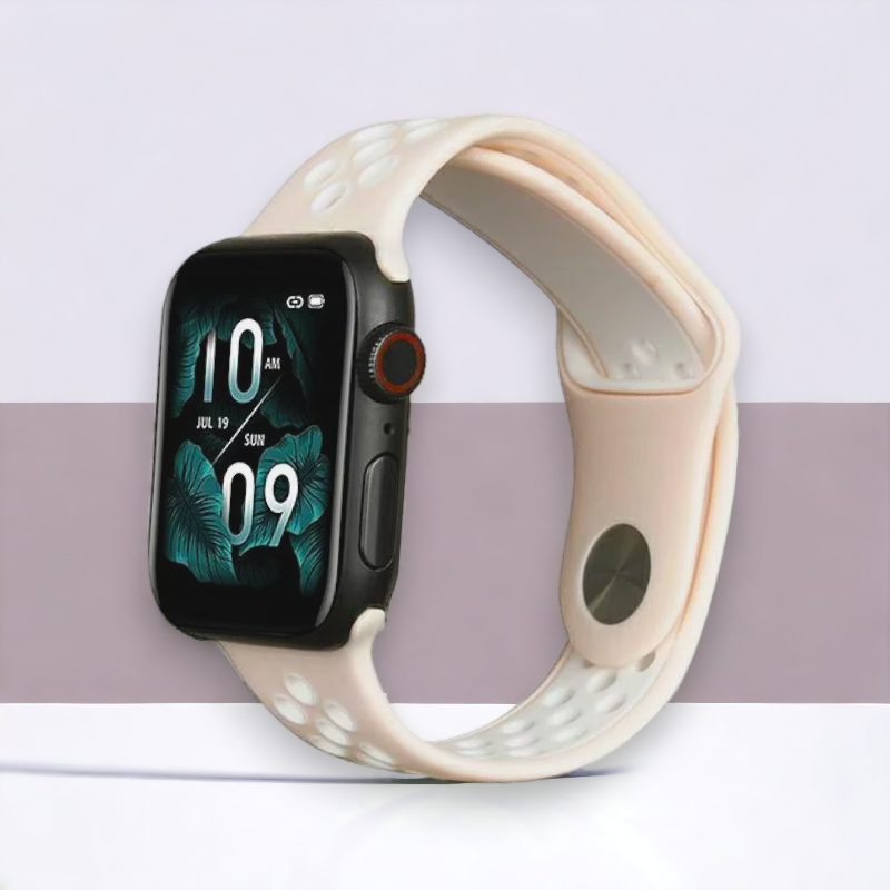 Silikonski pašček Beline za Apple Watch 42/44/45/49mm – Svetlo zelena