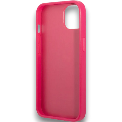 Ovitek Guess "pink mini 3D" za iPhone 13/14/15 (GUHCP13MPS4MF)