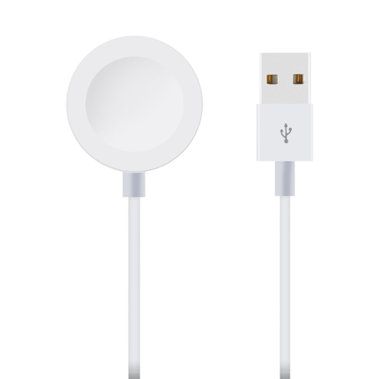 Polnilni kabel za uro "OBAL:ME" Apple Watch USB-A – Bela