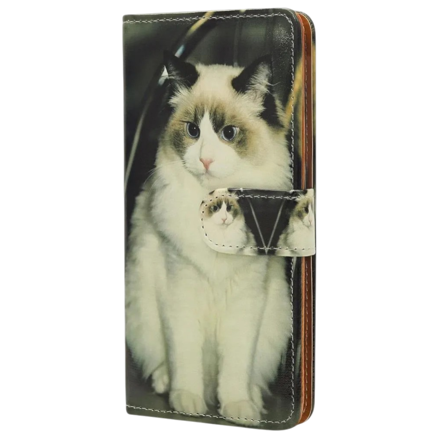 Preklopna torbica Koonero Cat za iPhone 11 Pro Max zaščitni etui z motivom mačke
