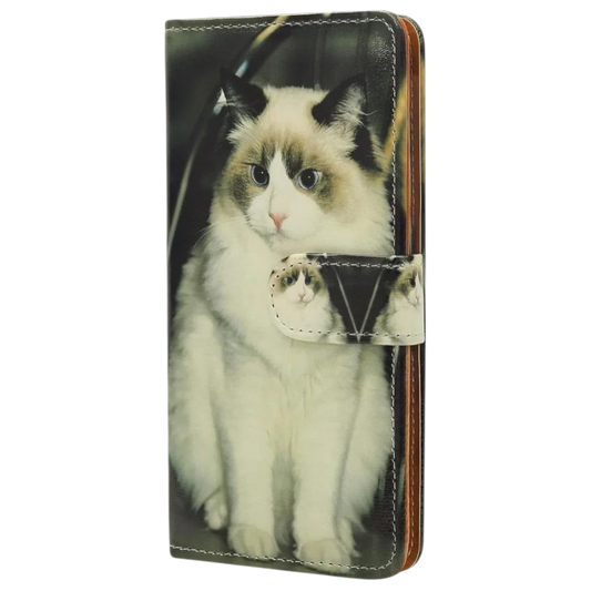 Preklopna torbica Koonero Cat za iPhone 11 Pro Max zaščitni etui z motivom mačke
