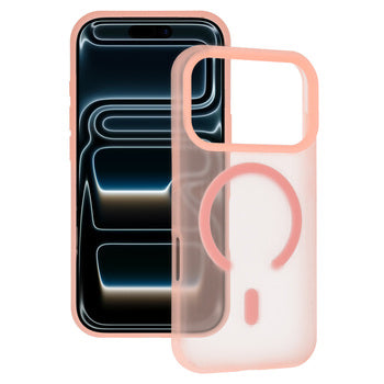 Tel Protect Mist Mat MagSafe Samsung Galaxy A17 5G roza oranžna
