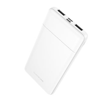 Borofone BJ88 Clever Power Bank 10000mAh 2x USB - bela