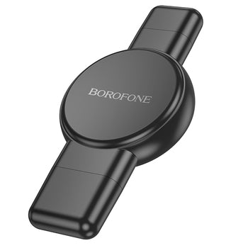 Borofone BQ31 brezžični polnilnik za Apple Watch in Samsung Watch 2.5W - črna