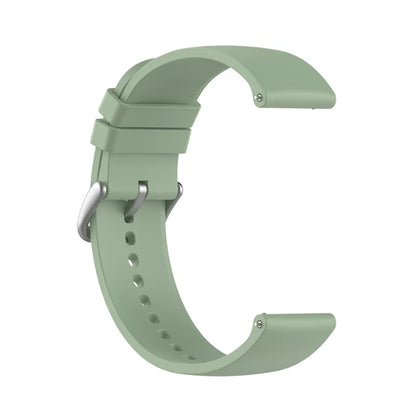 Keweni žalfija zelena silikonska narukvica 22 mm – univerzalna za Huawei, Amazfit i druge pametne satove