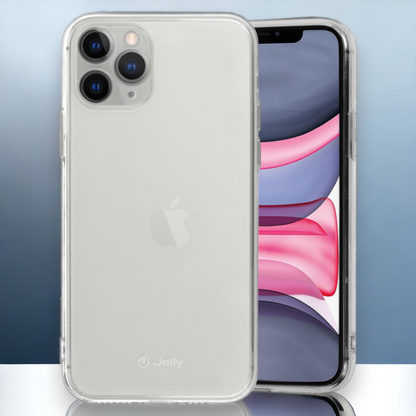 Silikonski ovitek "Jelly" za iPhone X/XS - Transparent – Prozorna / TPU silikon