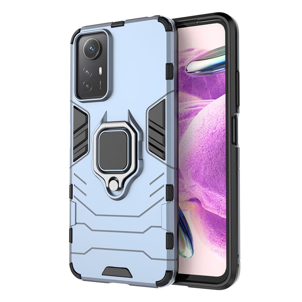 SEAHAI ovitek za Xiaomi Redmi Note 12S 4G – 360° stojalo, moder