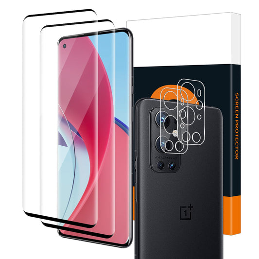 Carantee 2-u-1 zaštita zaslona i kamere za OnePlus 9 Pro 5G – komplet 2+2