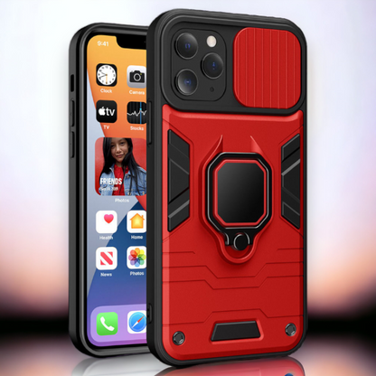 Silikonski ovitek "ring lens" za iPhone 14 Pro Max – Infostyle