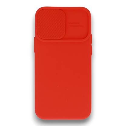 Silikonski ovitek "Camshield Soft" za Xiaomi Redmi Note 10 Pro - Rdeča – Infostyle