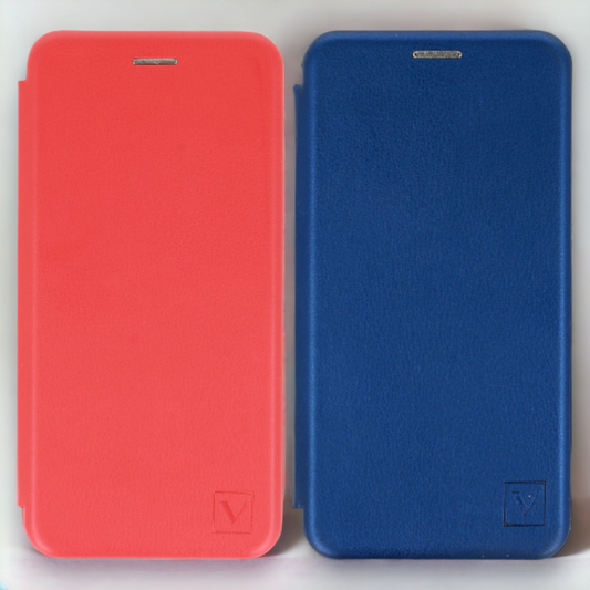 Preklopna torbica "Magnum" za Xiaomi Redmi Note 11 Pro 4G / 5G – Vennus – Temno modra / Ekološko usnje + TPU silikon