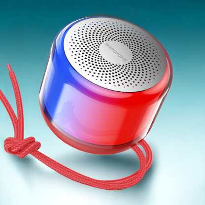 Bluetooth zvočnik "Colorful LED Flashing" – Borofone – Siva