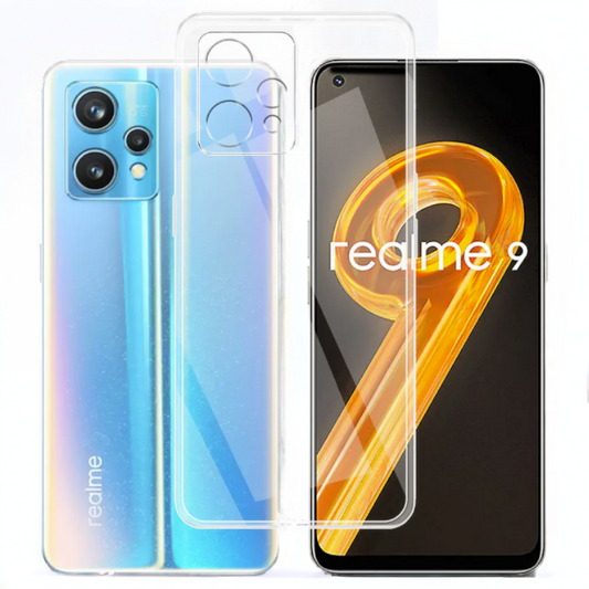 Silikonski ovitek za Realme 9 4G (2mm) - Prozorna – Infostyle – Prozorna / Silikon