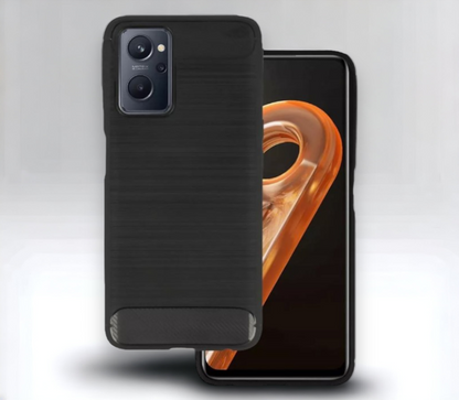 Ovitek "Carbon lite" za Realme 9i - Črna – Infostyle – Črna / TPU silikon