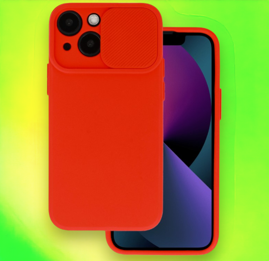 Silikonski ovitek "Camshield Soft" za iPhone 13 – Infostyle