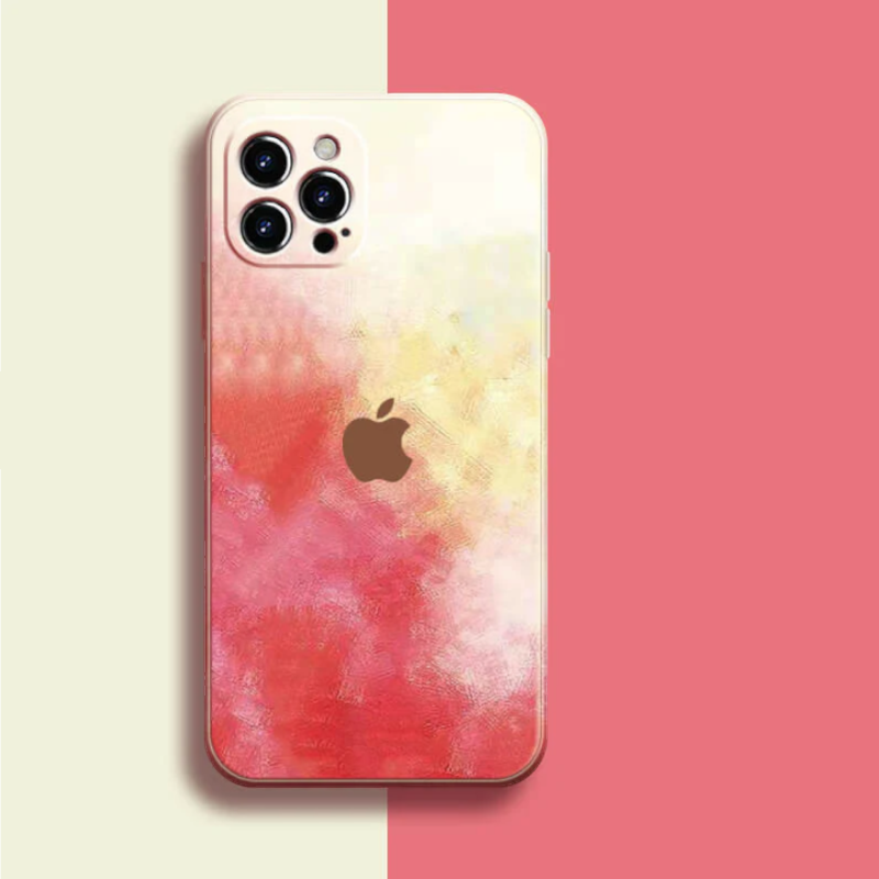 Silikonski ovitek "Color splash" za iPhone 14 Plus – Infostyle – Zelena / TPU silikon