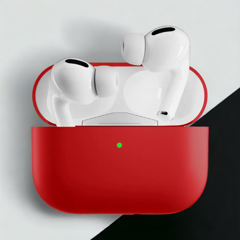 Silikonski ovitek za slušalke AirPods Pro 2 – Beline – Rumena