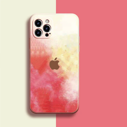 Silikonski ovitek "Color splash" za iPhone 14 Plus – Infostyle