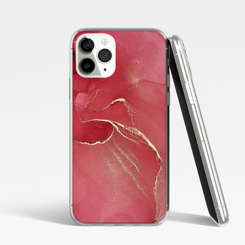 Silikonski ovitek "Marble 2" za iPhone 14 – Infostyle