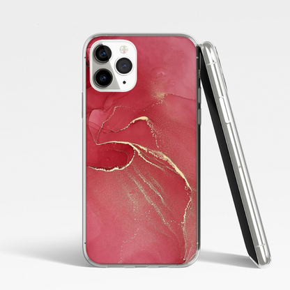 Silikonski ovitek "Marble 2" za iPhone 14 – Infostyle
