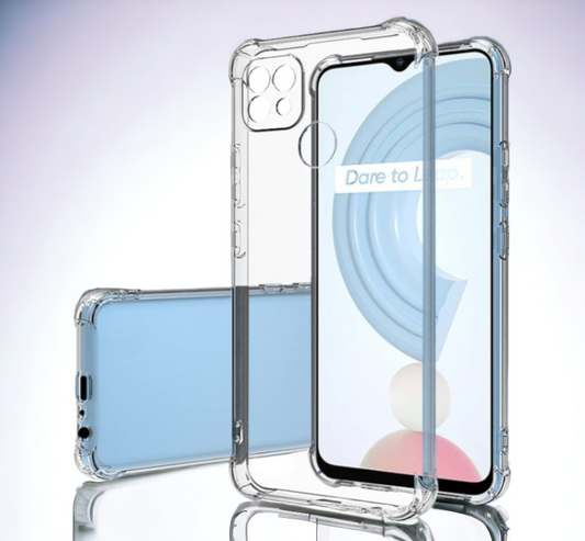 Silikonski ovitek "antishock" za Xiaomi Redmi 10A (0.5 mm) - Prozoren – Infostyle – Prozorna / Silikon